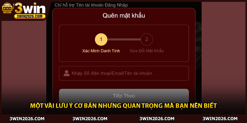 Một vài lưu ý cơ bản nhưng quan trọng mà bạn nên biết