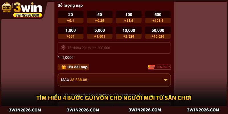 Tìm hiểu 4 bước gửi vốn cho người mới từ sân chơi